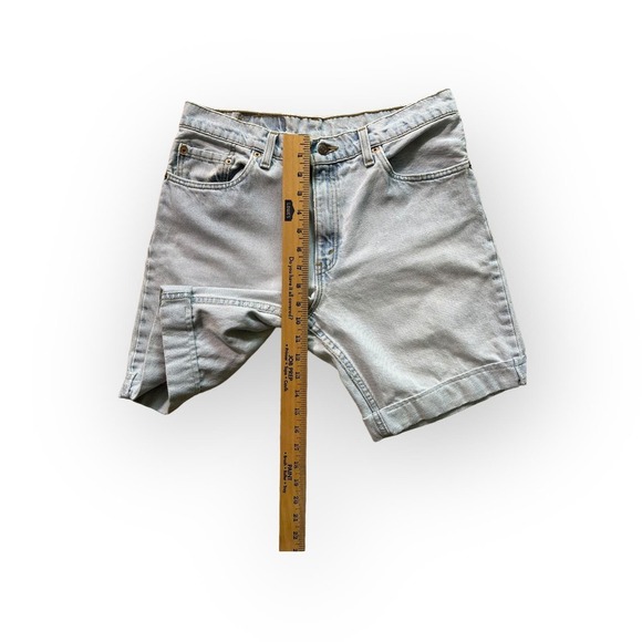 Vintage 90's Levi Wrangler Denim 556 Guy's Fit Shorts Size 30 - Picture 3 of 6